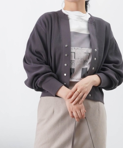 【セール】LC/LLL リブカットカーディガン / Vネックドルマンカーディガン（カーディガン/ボレロ）｜LUCA/LADY LUCK LUCA（ルカ/レディラックルカ）