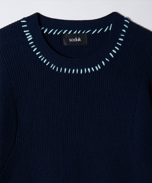 a_chamo様　soduk スドークthermal knit pullover soduk（スドーク）の「thermal knit pullover（Tシャツ