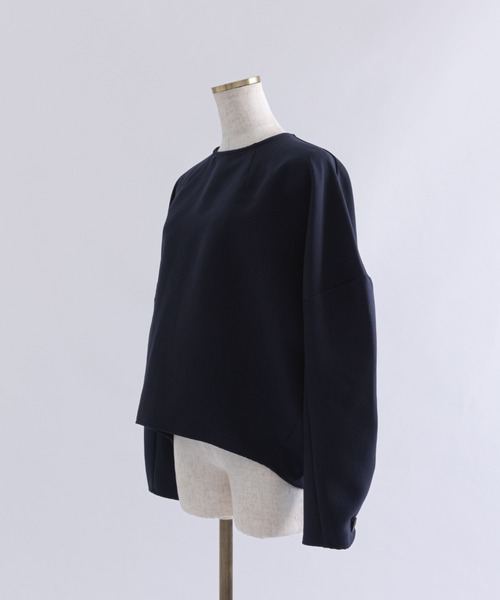 EN NEUME(エンノイム)の「【Set Up】Form Top(シャツ/ブラウス・レディース・ネイビー/ブラック/グレー・FREE)」の21枚目の写真