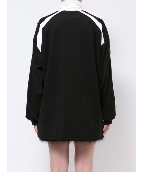 EATME（イートミー）の「サイドラインスポーティーTOP（Tシャツ/カットソー・レディース・ブラック/ピンク/ネイビー/オフホワイト・FREE）」の13枚目の写真