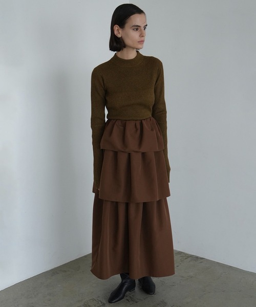 スカート CLANE FRILL TIERED SKIRT セール】FRILL TIERED SKIRT（スカート）｜CLANE（クラネ）の