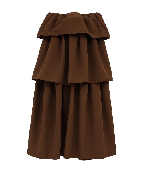 スカート CLANE FRILL TIERED SKIRT セール】FRILL TIERED SKIRT（スカート）｜CLANE（クラネ）の