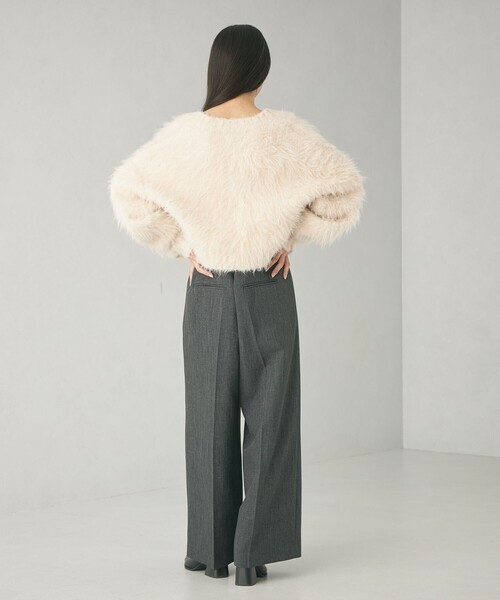 【セール】＜EMMEL REFINES＞EM ビッグボタン シャギー カーディガン（カーディガン/ボレロ）｜EMMEL REFINES（エメルリファインズ）