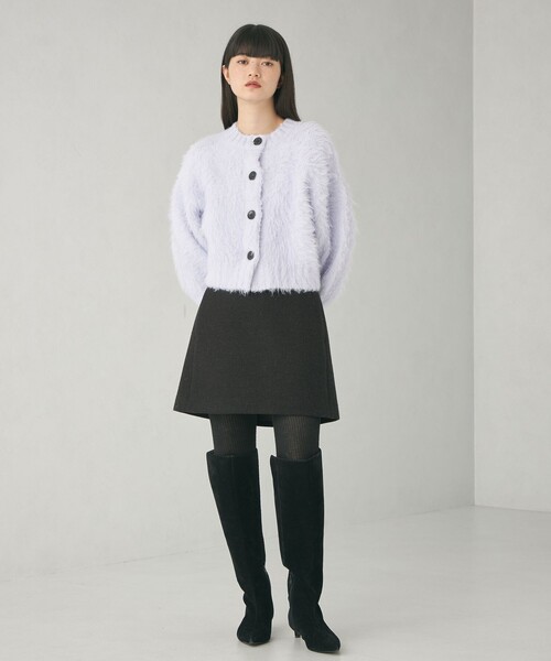 【セール】＜EMMEL REFINES＞EM ビッグボタン シャギー カーディガン（カーディガン/ボレロ）｜EMMEL REFINES（エメルリファインズ）