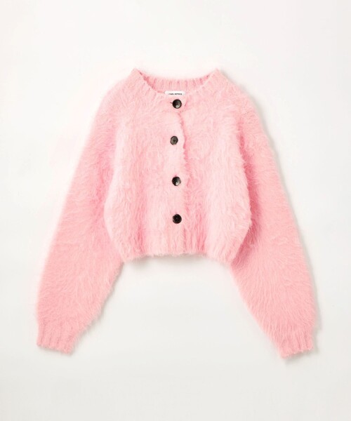 【セール】＜EMMEL REFINES＞EM ビッグボタン シャギー カーディガン（カーディガン/ボレロ）｜EMMEL REFINES（エメルリファインズ）