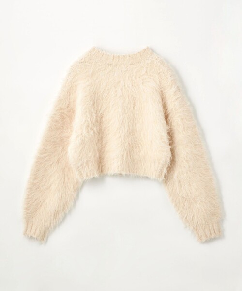 【セール】＜EMMEL REFINES＞EM ビッグボタン シャギー カーディガン（カーディガン/ボレロ）｜EMMEL REFINES（エメルリファインズ）