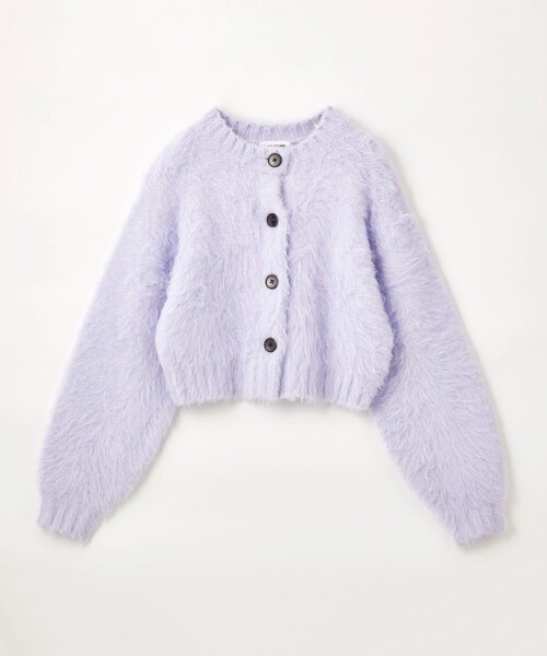 【セール】＜EMMEL REFINES＞EM ビッグボタン シャギー カーディガン（カーディガン/ボレロ）｜EMMEL REFINES（エメルリファインズ）