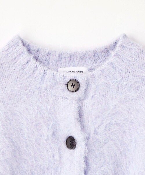 【セール】＜EMMEL REFINES＞EM ビッグボタン シャギー カーディガン（カーディガン/ボレロ）｜EMMEL REFINES（エメルリファインズ）