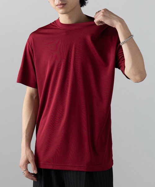 wundou(ウンドウ)の「【wundou】プリンタブルドライTシャツ PT-9000(Tシャツ/カットソー・メンズ・バーガンディー/ブラック/ネイビー/ホワイト/ライトグレー/グリーン・XL/S/M/L/XXL)」の6枚目の写真