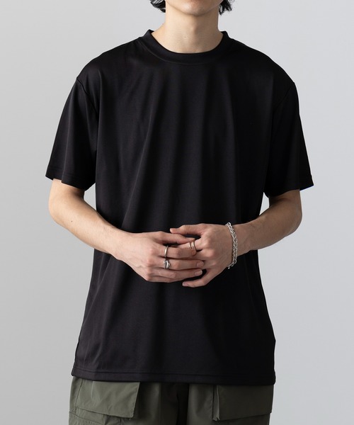 wundou(ウンドウ)の「【wundou】プリンタブルドライTシャツ PT-9000(Tシャツ/カットソー・メンズ・バーガンディー/ブラック/ネイビー/ホワイト/ライトグレー/グリーン・XL/S/M/L/XXL)」の3枚目の写真