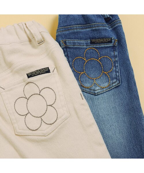 BREEZE(ブリーズ)の「【あったか】ストレートエブリパンツ(その他パンツ・キッズ・アイボリー/ブルー・90/120/140/80/130/110/100)」の12枚目の写真