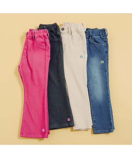 BREEZE(ブリーズ)の「【あったか】ストレートエブリパンツ(その他パンツ・キッズ・アイボリー/ブルー・90/120/140/80/130/110/100)」の13枚目の写真