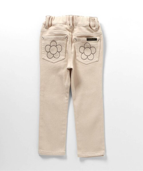 BREEZE(ブリーズ)の「【あったか】ストレートエブリパンツ(その他パンツ・キッズ・アイボリー/ブルー・90/120/140/80/130/110/100)」の4枚目の写真