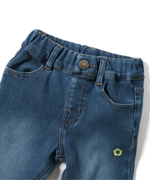 BREEZE(ブリーズ)の「【あったか】ストレートエブリパンツ(その他パンツ・キッズ・アイボリー/ブルー・90/120/140/80/130/110/100)」の7枚目の写真