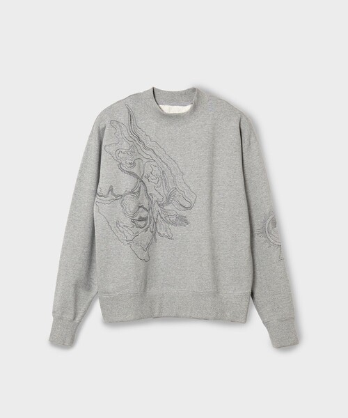【MUKASA/ムカサ】ORB EMBROIDERY SWEAT（スウェット）｜MUKASA（ムカサ） 34,320円