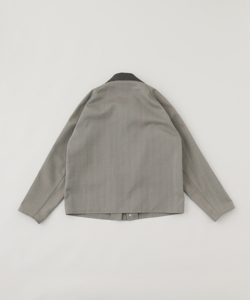 EDIFICE（エディフィス）の「LA BOUCLE (ラブークル) バレンシアチェック ブルゾン（ブルゾン・メンズ・チャコールグレー/ブラウン・2/3）」の11枚目の写真