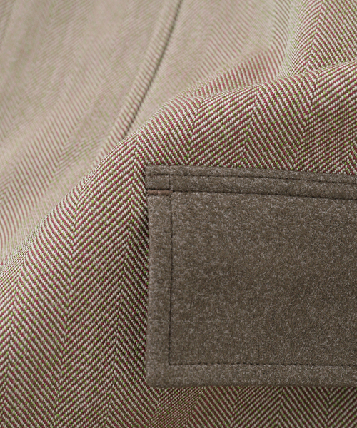 EDIFICE（エディフィス）の「LA BOUCLE (ラブークル) バレンシアチェック ブルゾン（ブルゾン・メンズ・チャコールグレー/ブラウン・2/3）」の6枚目の写真