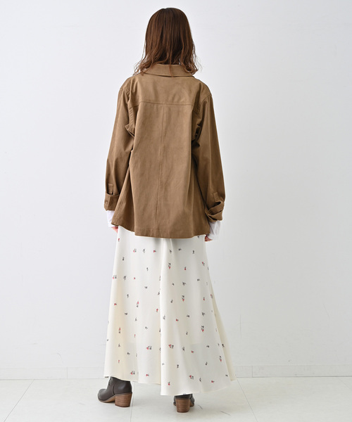SLOBE IENA(スローブイエナ)の「LES FLEURS キャミワンピース(ワンピース・レディース・アイボリー・FREE)」の5枚目の写真