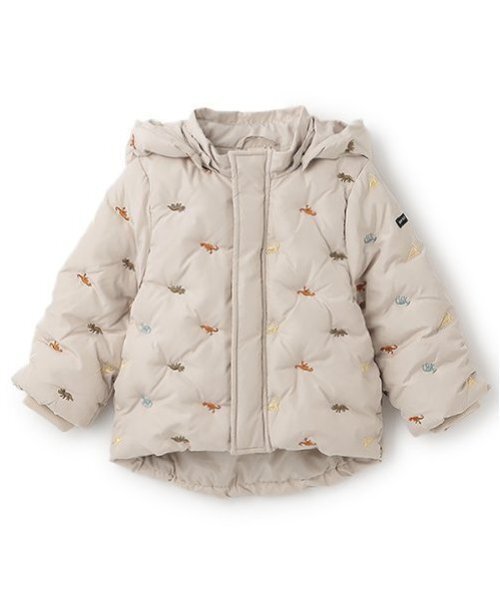 セール】【リンク】アソート刺しゅう中綿ジャケット(キッズ)（ブルゾン