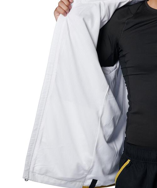 UNDER ARMOUR（アンダーアーマー）の「UAアンディナイアブル フルジップ ウーブン ジャケット（ベースボール/メンズ）（その他アウター・メンズ・ホワイト・S/M/L/XL）」の3枚目の写真