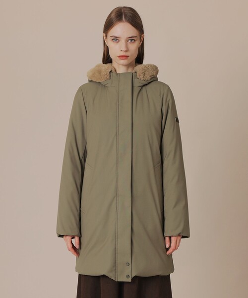 MACKINTOSH LONDON（マッキントッシュ ロンドン）の「【PONTELAND/ポントランド】リバーシブルダウンコート（ダウンジャケット/コート・レディース・ブラック/グリーン系その他6・38/40/36）」の7枚目の写真