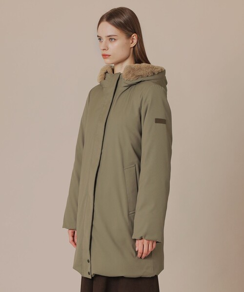 MACKINTOSH LONDON（マッキントッシュ ロンドン）の「【PONTELAND/ポントランド】リバーシブルダウンコート（ダウンジャケット/コート・レディース・ブラック/グリーン系その他6・38/40/36）」の8枚目の写真