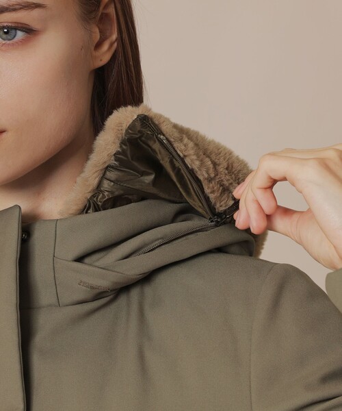 MACKINTOSH LONDON（マッキントッシュ ロンドン）の「【PONTELAND/ポントランド】リバーシブルダウンコート（ダウンジャケット/コート・レディース・ブラック/グリーン系その他6・38/40/36）」の10枚目の写真