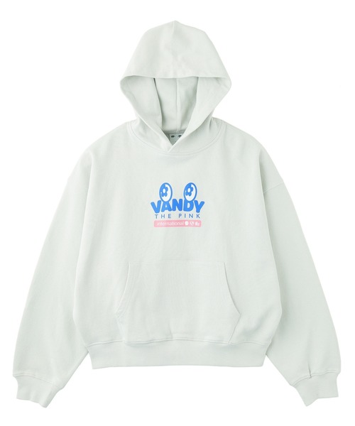 X-girl ×TREASURE ホワイト SWEAT HOODIE goods_item_1018867.jpg