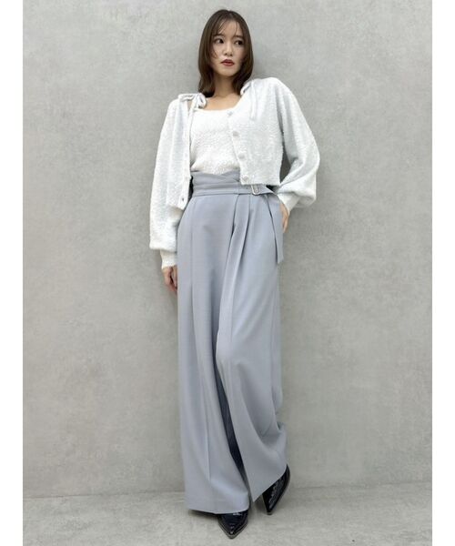 dazzlin(ダズリン)の「ミニシャギーラメニットカーデトップス(カーディガン/ボレロ・レディース・グレー/ベージュ/その他1/レッド/ピンク・FREE)」の21枚目の写真