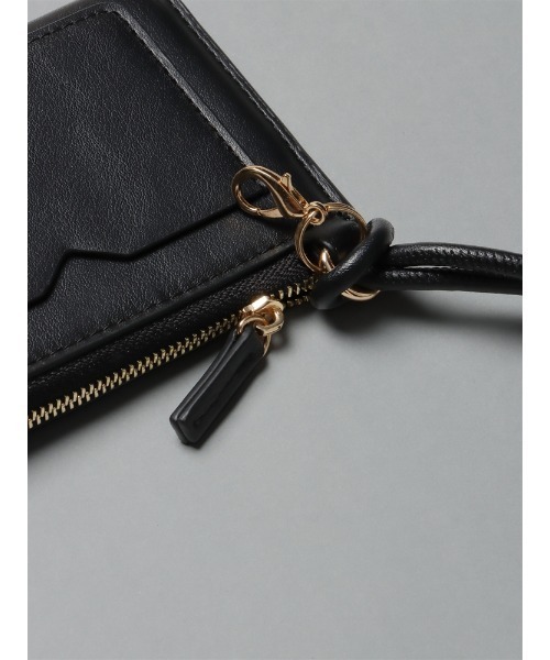 CIS.（シス）の「CIS． IDカードケース フェイクレザー（カードケース・レディース・ベージュ/ブラック・F）」の4枚目の写真