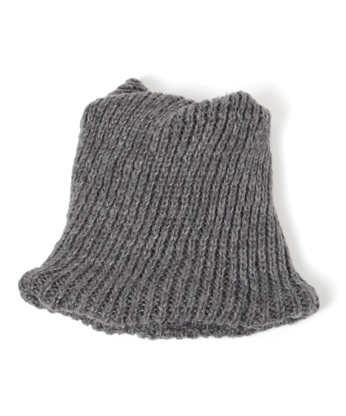 studio CLIP（スタディオクリップ）の「MIXニットラメスヌード（ストール/ショール・レディース・ライトグレー/ベージュ/チャコール・FREE）」の6枚目の写真