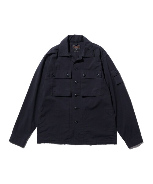 【極美品】レミレリーフ ビームスプラス　別注 ミリタリー　シャツ　ジャケット REMI RELIEF ブルゾン アウター × BEAMS PLUS / 別注 ミリタリー