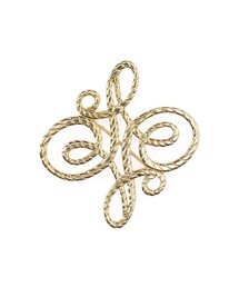 ANAYI | ロゴモチーフロープブローチ(ブローチ/コサージュ)