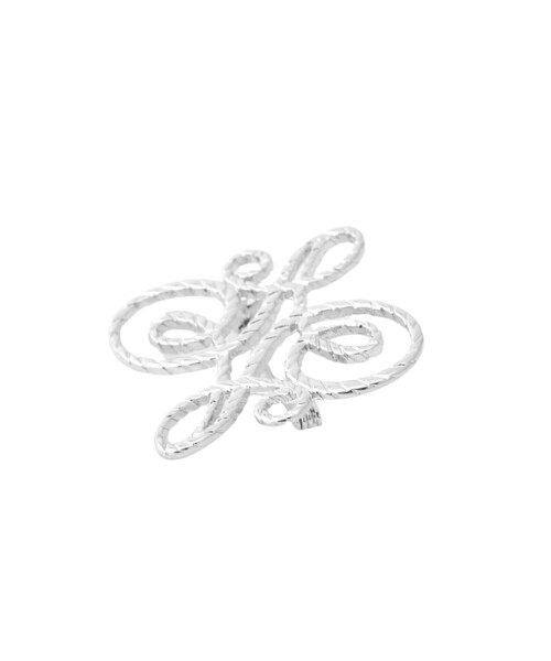 ANAYI(アナイ)の「ロゴモチーフロープブローチ(ブローチ/コサージュ・レディース・ゴールド系その他/シルバー・FREE)」の6枚目の写真