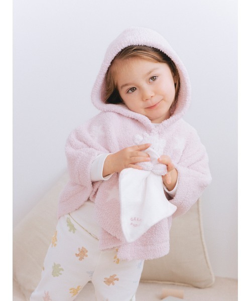 gelato pique(ジェラートピケ)の「【BABY】パウダーキリンラトル(その他ベビー用品・キッズ・ピンク・FREE)」の2枚目の写真