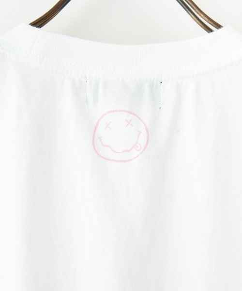 GOOD ROCK SPEED（グッドロックスピード）の「[GOOD ROCK SPEED/グッドロックスピード] 別注 NIRVANA フォトプリントロックTシャツ（Tシャツ/カットソー・レディース・ホワイト・M/L/XL）」の4枚目の写真