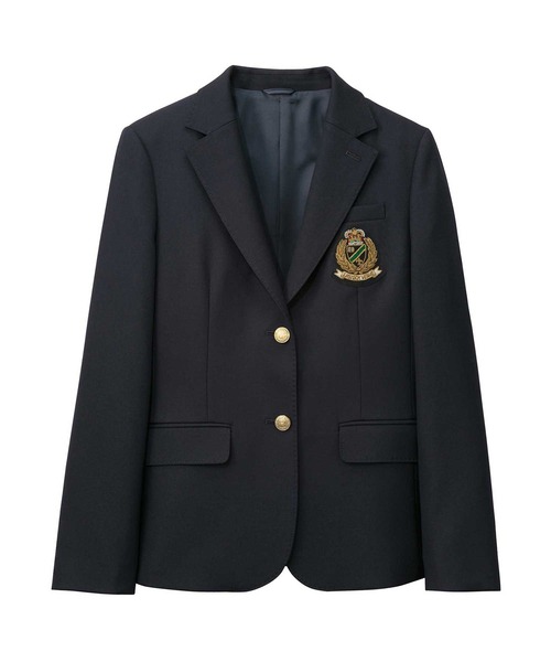 ジャケット ゴールドエンブレム ブレザー 制服 学生 中学 高校