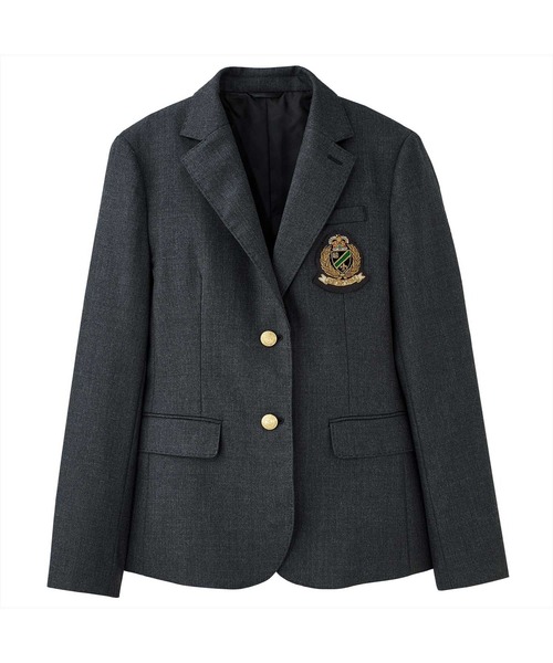 ジャケット ゴールドエンブレム ブレザー 制服 学生 中学 高校