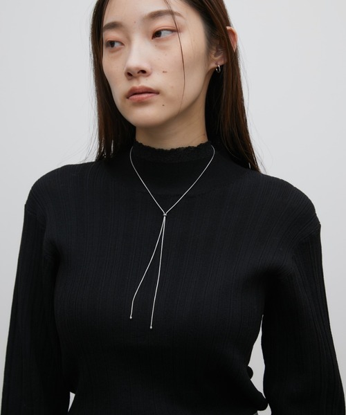 Aunt Marie's（アントマリーズ）の「フィンガーホールハイネックシアートップス（Tシャツ/カットソー・レディース・ブラック/アイボリー/グリーン・FREE）」の20枚目の写真
