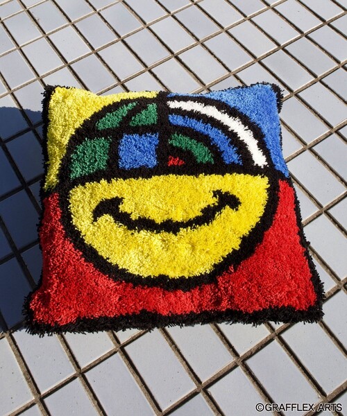 【セール】GRAFFLEX × FREAK'S STORE/グラフレックス × フリークスストア クッション（ラグ/マット）｜FREAK'S STORE（フリークスストア）