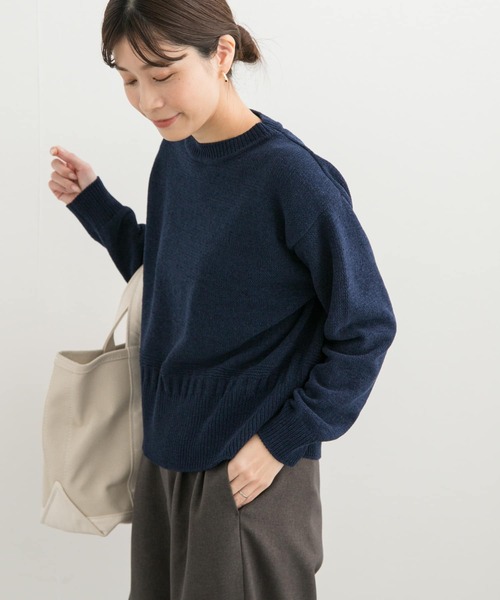 【セール】モールヤーンクルーネックニット（ニット/セーター）｜URBAN RESEARCH DOORS（アーバンリサーチドアーズ）