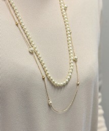 パール２ＷＡＹロングネックレス