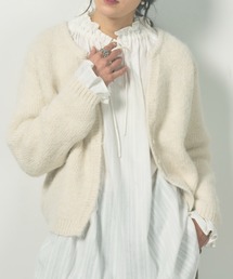 スキッパーデザインカーディガン