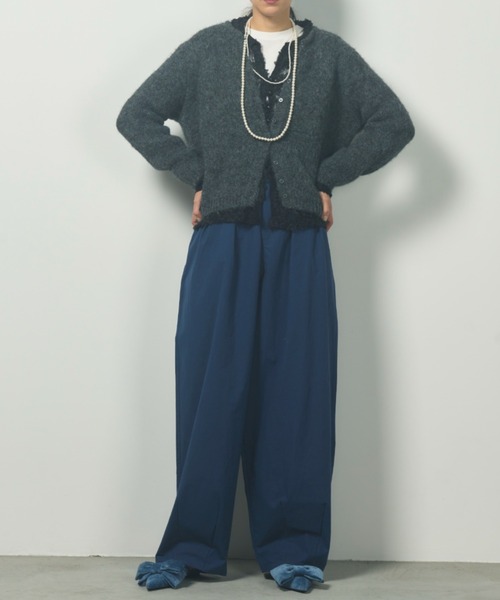 スキッパーデザインカーディガン（カーディガン/ボレロ）｜Libra Cue