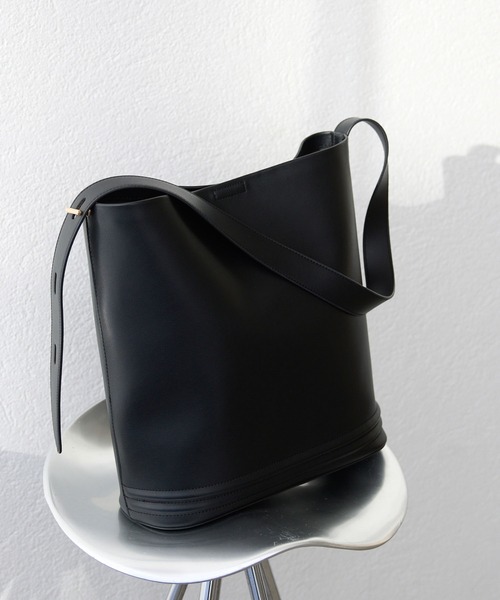 ROPE' PICNIC（ロペピクニック）の「【販売NG】A4対応/マンテルメタルワンハンドルトートバッグ（トートバッグ・レディース・グレー/ホワイト/ブラック・FREE）」の2枚目の写真