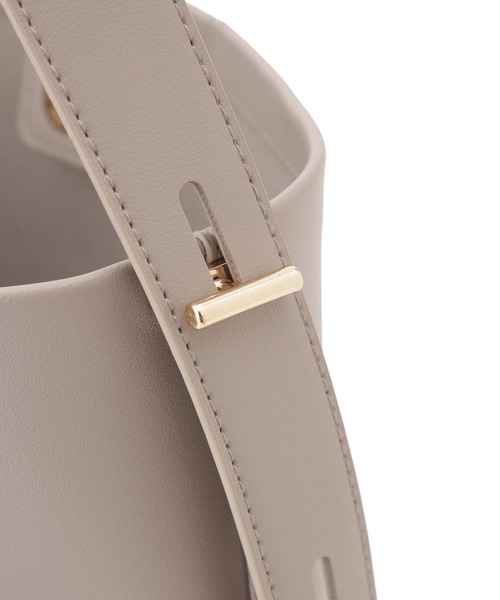 ROPE' PICNIC（ロペピクニック）の「【販売NG】A4対応/マンテルメタルワンハンドルトートバッグ（トートバッグ・レディース・グレー/ホワイト/ブラック・FREE）」の18枚目の写真