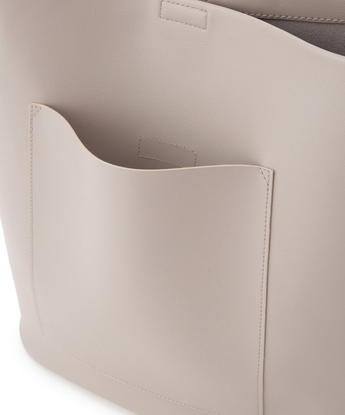 ROPE' PICNIC（ロペピクニック）の「【販売NG】A4対応/マンテルメタルワンハンドルトートバッグ（トートバッグ・レディース・グレー/ホワイト/ブラック・FREE）」の19枚目の写真