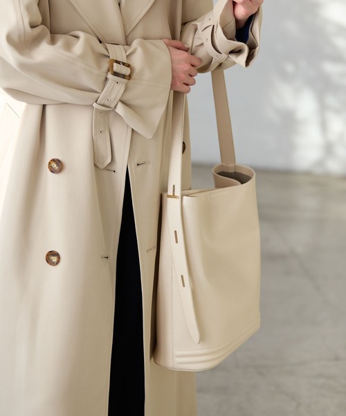 ROPE' PICNIC（ロペピクニック）の「【販売NG】A4対応/マンテルメタルワンハンドルトートバッグ（トートバッグ・レディース・グレー/ホワイト/ブラック・FREE）」の6枚目の写真