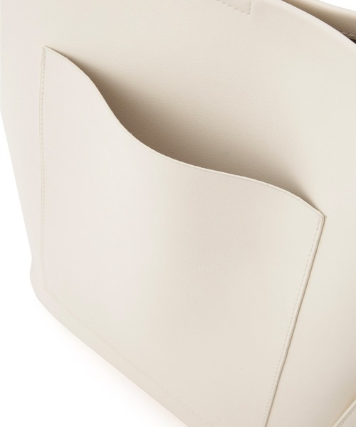 ROPE' PICNIC（ロペピクニック）の「【販売NG】A4対応/マンテルメタルワンハンドルトートバッグ（トートバッグ・レディース・グレー/ホワイト/ブラック・FREE）」の22枚目の写真