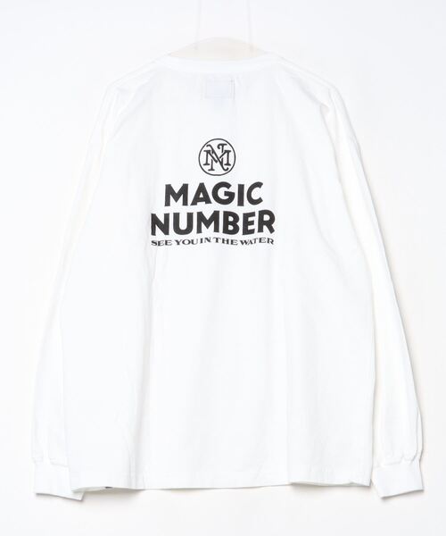 MAGIC NUMBER（マジック ナンバー）の「【MAGIC NUMBER】 STOCK LOGO US COTTON L/S T-SHIRT ストックロゴユーエスコットンロングスリーブティーシャツ（Tシャツ/カットソー・メンズ・バーガンディー/グリーン/ネイビー/オフホワイト・MEDIUM/LARGE/X-LARGE）」の14枚目の写真